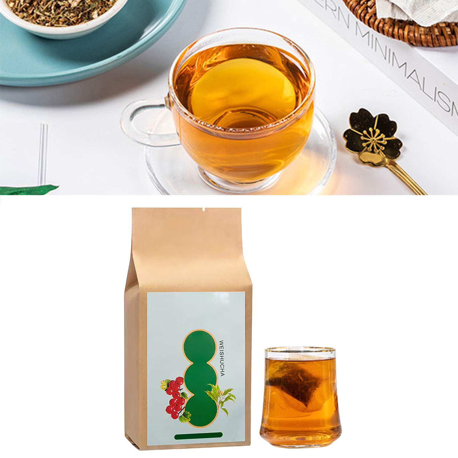 Herbal Wellness Tea - 30 ซอง ชากระวาน ชาสมุนไพรออร์แกนิกเพื่อสุขภาพ ชากระวานเพื่อสุขภาพ