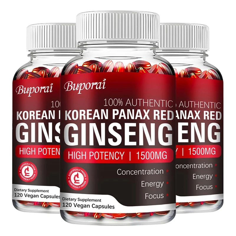 Ginkgo Biloba Extract - แคปซูลโสมแดงเกาหลี - เพิ่มพลังงาน อารมณ์ ความอดทน และประสิทธิภาพ