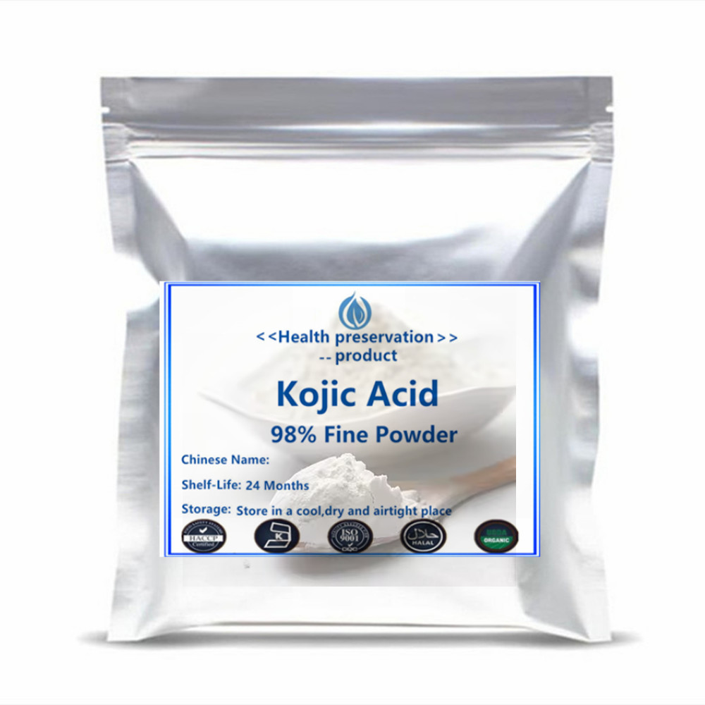 Ginkgo Biloba Extract - ผงโคจิกแอซิดเกรดเครื่องสำอางคุณภาพสูง, ถุงเก็บหลายชั้นปิดผนึกแน่น, บริการโลจิสติกส์ข้ามพรมแดนที่มีประสิทธิภาพ
