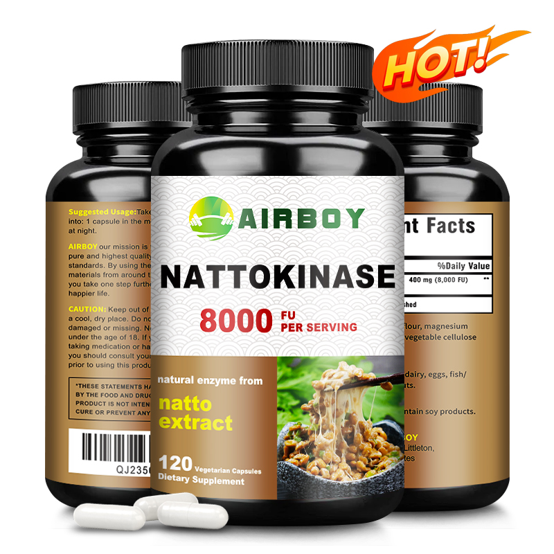 Ginkgo Biloba Extract - Nattokinase - รักษาความดันโลหิตให้สมดุล รองรับสุขภาพหัวใจและหลอดเลือด