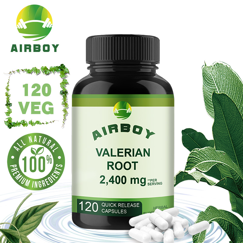 Valerian Root Capsule - แคปซูลรากวาเลอเรียน - ช่วยผ่อนคลายจิตใจและร่างกาย ส่งเสริมการนอนหลับอย่างพักผ่อน บรรเทาความเครียดเป็นครั้งคราว และไม่ใช่จีเอ็มโอ
