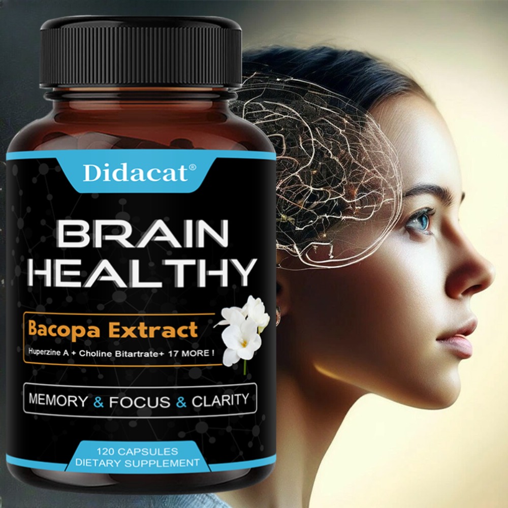 Ginkgo Biloba Extract - อาหารเสริมสารสกัดจากบาโคปา - ช่วยเสริมสร้างการคิดให้ชัดเจนและปรับปรุงความจำ ชะลอวัยผิว