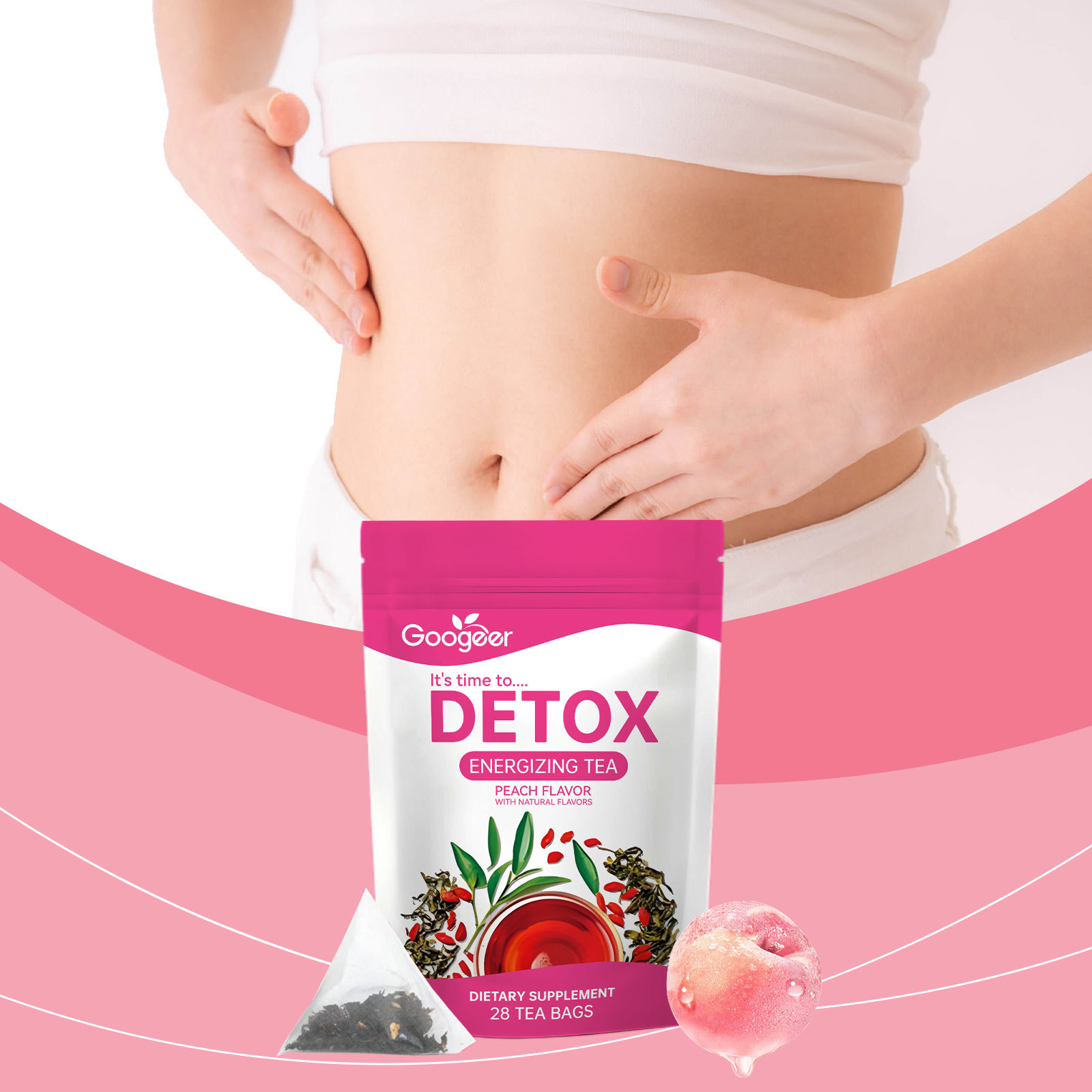 ชาดีท็อกซ์ทำความสะอาดร่างกาย - - Herbal Wellness Tea บทวิจารณ์และราคา