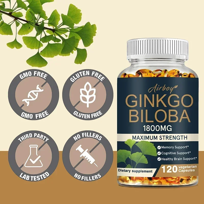 อาหารเสริมแปะก๊วย Biloba - หน่ - Ginkgo Biloba Extract บทวิจารณ์และราคา