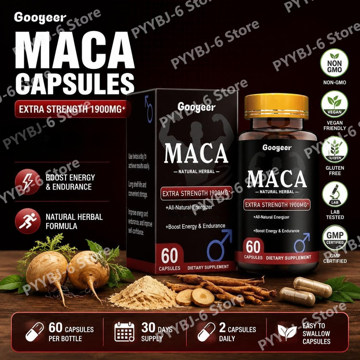แคปซูลโกจเจอร์มาคา ผสมมาคา แพแ - Valerian Root Capsule บทวิจารณ์และราคา