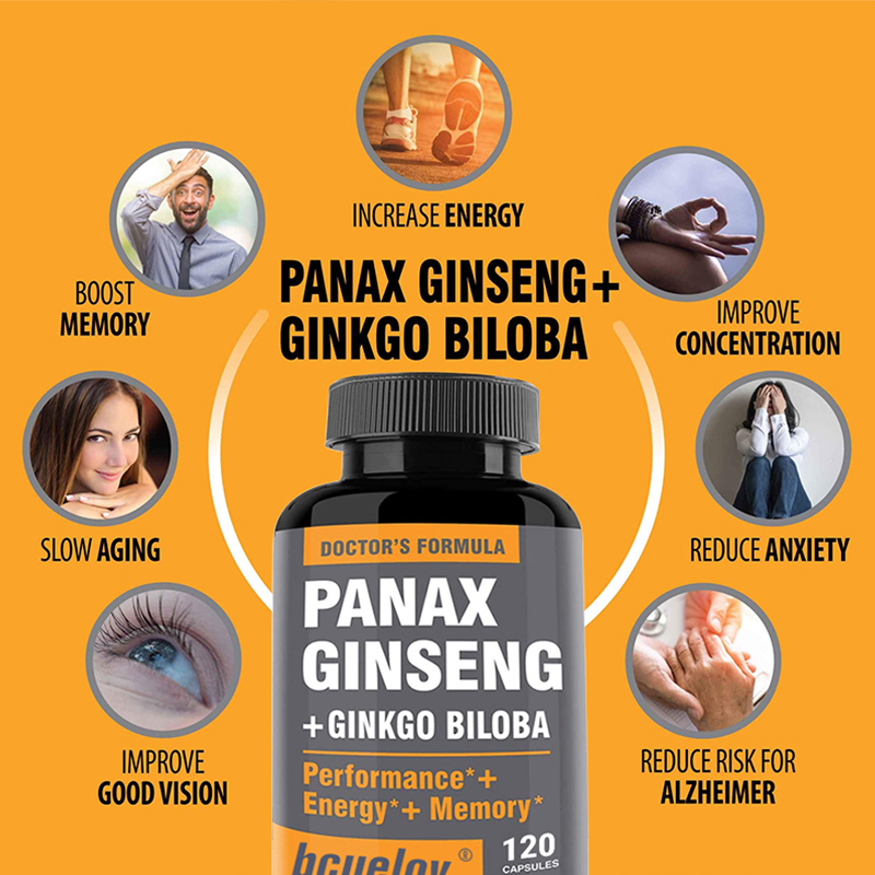 สารสกัดจากโสม + แปะก๊วย-ช่วยปร - Ginkgo Biloba Extract บทวิจารณ์และราคา