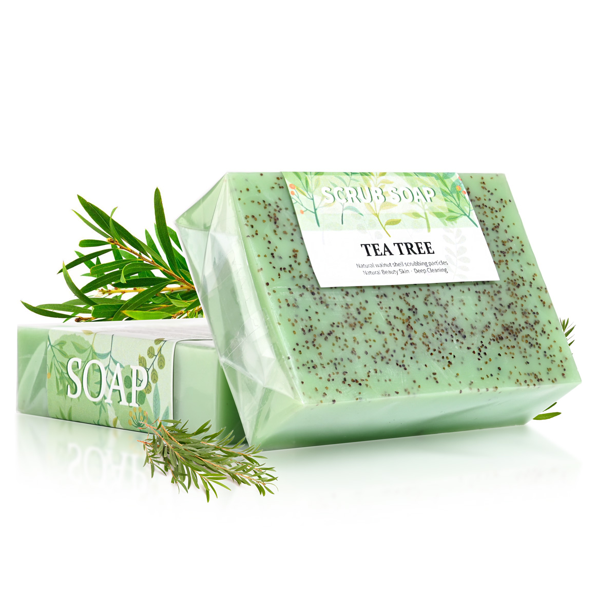 M+100G สบู่ฟองน้ำมันทีทรี ครีม - Herbal Wellness Tea บทวิจารณ์และราคา