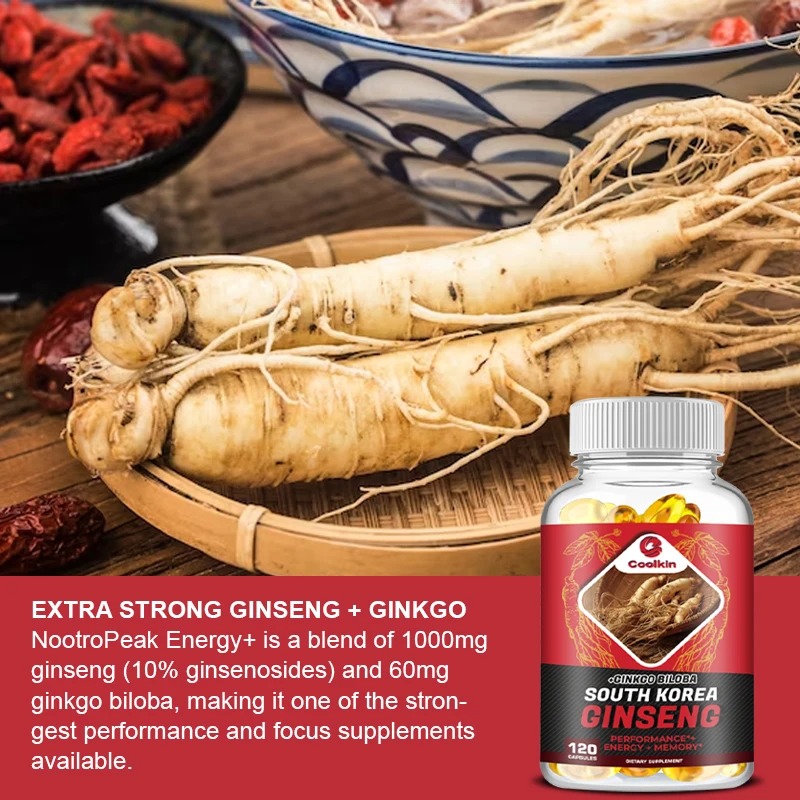 แคปซูลโสมแดงเกาหลีวีแกนผสมแปะก - Ginkgo Biloba Extract บทวิจารณ์และราคา