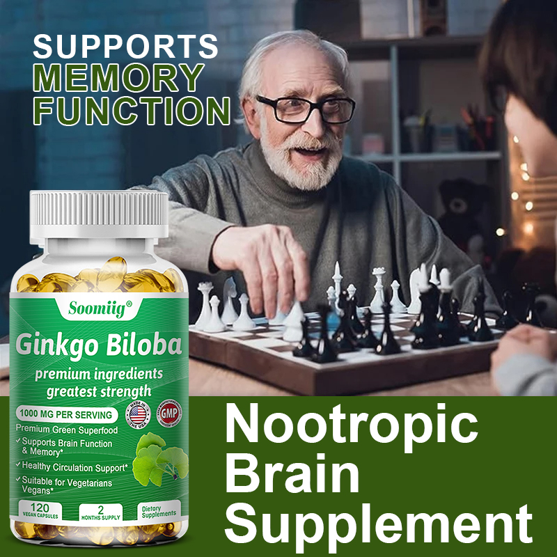 แคปซูลแปะก๊วยบิโลบา - อาหารเสร - Ginkgo Biloba Extract บทวิจารณ์และราคา