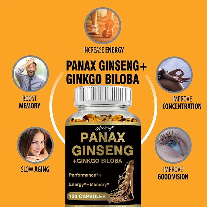 แคปซูลโสมพันธุ์ปanax + แปะก๊วย - Ginkgo Biloba Extract บทวิจารณ์และราคา