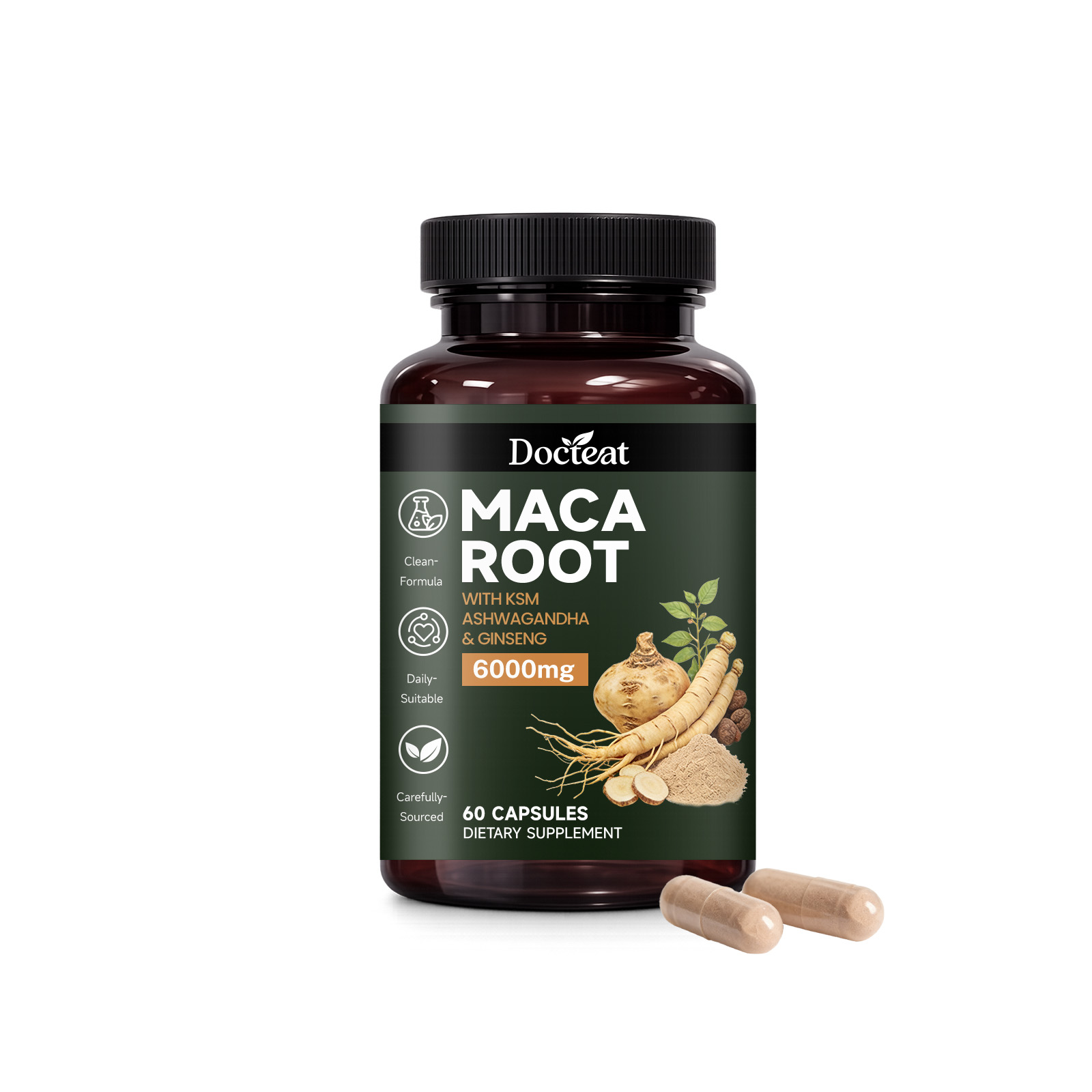 แคปซูลรากมาคาและโสมแพนแอ็กซ์ ช - Valerian Root Capsule บทวิจารณ์และราคา
